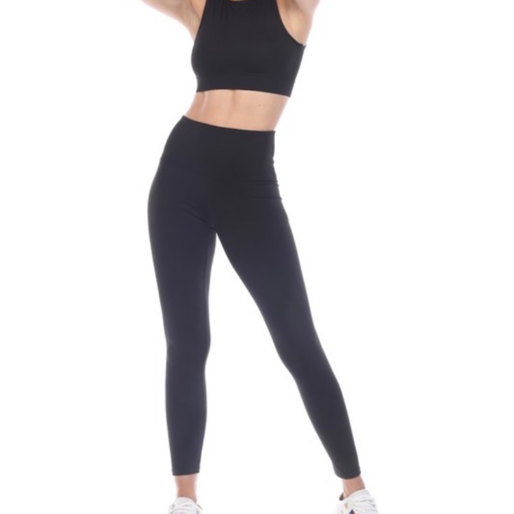 LA Society Leggings Black NWT Booty Lifting